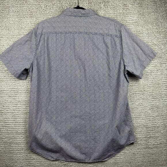 Denim Supply Ralph Lauren Shirt Mens Button Up Large Blue Floral Casual Cotton - Picture 7 of 9